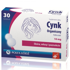 CYNK ORGANICZNY POLFA LODZ*30 TABL.
