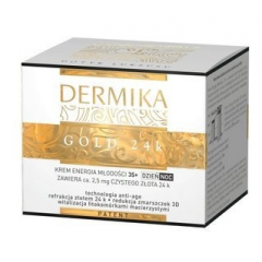 DERMIKA GOLD 24k Krem 35+ dz/noc 50ml