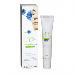 KREM P/OCZY Z BLAWATKIEM 20+15ML/ZIOLOLE
