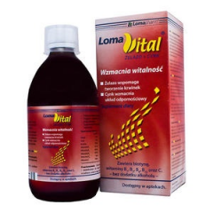 Loma Vital żelazo + cynk 250ml  D