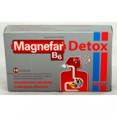 MAGNEFAR B6 DETOX*10 TABL.
