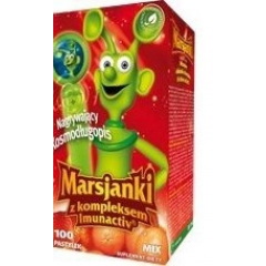 MARSJANKI IMUNACTIV*100 SZT.MIX+FIGURKA