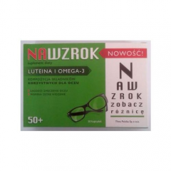 Nawzrok Luteina i Omega 3 * 30kaps. D