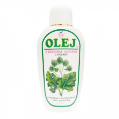 Olej z korzenia lopianu, z ziolami, 150 ml