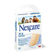 Plast.Nexcare TEXTILE 10 x 6cm - - 5 szt.