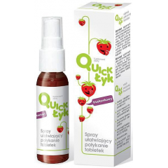 QuickŁyk spray ułatw.połyk.tabl. 30g