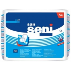 San Seni, pieluchy, anatom.,uni air, 30 szt