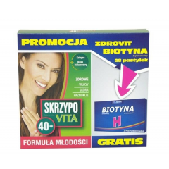 Skrzypovita 40+*42tabl.p.+Biotyna*28p.PR