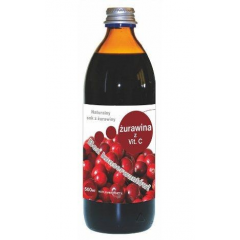 SOK Z ZURAWINY 500ML              DONUM