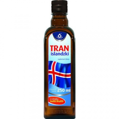 TRAN ISLANDZKI O SMAKU TUTTI FRUTTI 250M
