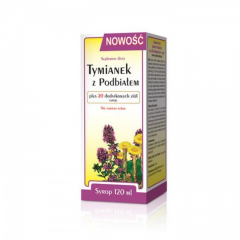 TYMIANEK Z PODBIALEM+20 ZIOL SYROP 120ML