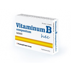 VITAMINUM B COMPOSITUM HEC SUPLEMENT DIETY TABL. *