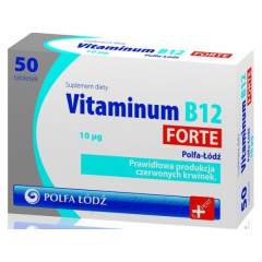 Vitaminum B12 FORTE 10mcg*50tabl.POLFA-Ł