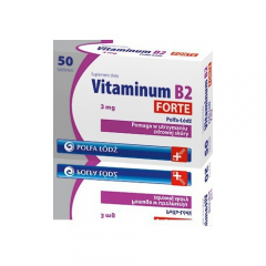 Vitaminum B2 FORTE 3mg*50tabl.POLFA-ŁÓDŹ