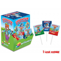 ZDROWISIE LIZACZKI VITAMISIACZKI*55 SZT