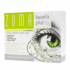 ZUMA SWIETLIK PLUS KROPLE 0,5ML* 5 FIOL