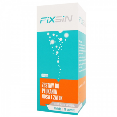 FIXSIN Zest.d/płuk. nosa/zatok podstawowy