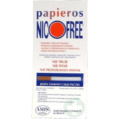 NICOFREE  PAPIEROS 1 PAPIEROS