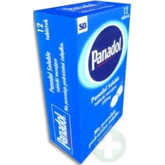 PANADOL SOLUBLE TABLETS 0,5 G TABL. MUSUJĄCE 12 TABL.