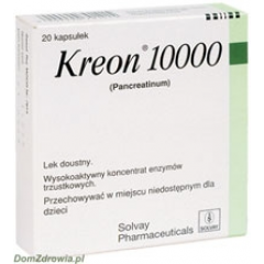 KREON 10000  KAPS. 20 KAPS.