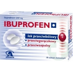 IBUPROFEN 0,2 G TABL. POWL. 10 TABL. BLISTER