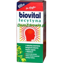 BIOVITAL LECYTYNA PŁYN 650 ML