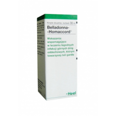 BELLADONNA HOMACCORD HEEL KROPLE 30 ML.