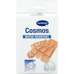 PLASTER COSMOS WATER RESISTANT Z OPATRUNKIEM WODOODPORNY 5 WIELKOŚCI 20 SZT.