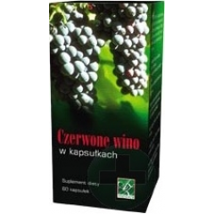 CZERWONE WINO *60 KAPSUŁEK  A-Z MEDICA