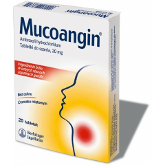 MUCOANGIN 20 TABLETEK DO SSANIA