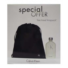 CALVIN KLEIN ONE ZESTAW WODA TOALETOWA 200 ML + PLECAK