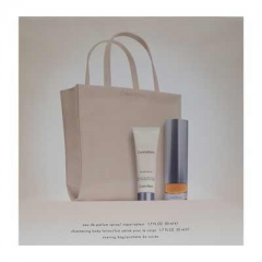 CALVIN KLEIN CONTRADICTION WOMEN ZESTAW WODA PERFUMOWANA 50 ML +BALSAM DO CIAŁA 50 ML +TORBA
