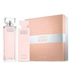 CALVIN KLEIN ETERNITY MOMENT ZESTAW WODA PERFUMOWANA 100 ML + BALSAM 200 ML