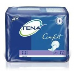 TENA COMFORT MAXI - PIELUCHY ANATOMICZNE, 24 SZTUKI 