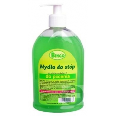 BINGO MYDŁO W PŁYNIE DO STÓP ZE SKŁONNOŚCIĄ DO POCENIA 500 ML