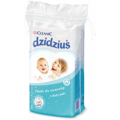 CLEANIC DZIDZIUŚ PŁATKI KOSMETYCZNE DLA NIEMOWLĄT 60 SZTUK