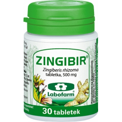 ZINGIBIR 500 MG, 30 TABLETEK