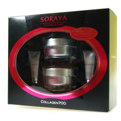 SORAYA COLLAGEN 700 ZESTAW: KREM NA DZIEŃ+KREM POD OCZY+2xKOREKTOR GRATIS