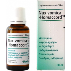 HEEL NUX VOMICA HOMACCORD KROPLE 30 ML