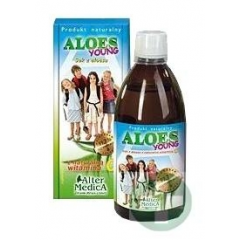 Alter Medica Aloes Young, Sok z aloesu z dodatkiem naturalnej witaminy C, 500 ml
