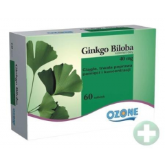 OZONE GINKGO BILOBA 40 MG 60 TABLETEK