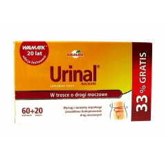 URINAL WALMARK 60 KAPSUŁEK + 20 KAPSUŁEK GRATIS