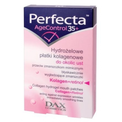 Dax Cosmetics Perfecta Age Control 35 + Płatki kolagenowe na okolice ust