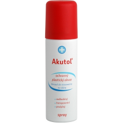 Akutol, Spray, Elastyczny opatrunek ochronny, 60 g