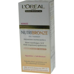 L'OREAL BODY EXPERTISE NUTRIBRONZE KREM NAWILŻAJĄCY 12H Z FILTREM SPF 15