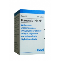 HEEL PAEONIA - TABLETKI 50 SZT