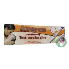 AVERCO TEST OWULACYJNY STRUMIENIOWY 3 SZT.