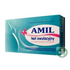 AMIL TEST OWULACYJNY PŁYTKOWY 5 SZT.