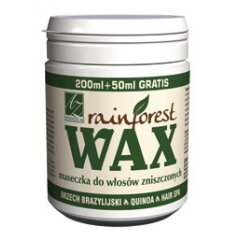 A- Medica, Odżywka Rainforest Wax doo włosów zniszczonych, 250 ml