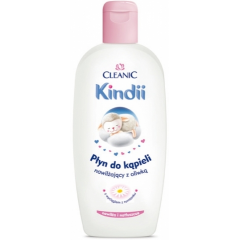 CLEANIC KINDII  PŁYN DO KĄPIELI Z OLIWKĄ 300 ML